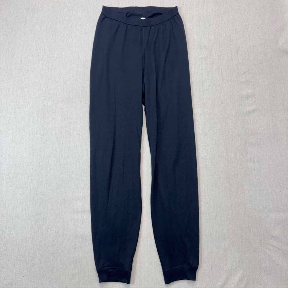 Patagonia Black Capilene Midweight Base Layer Pants Womens S Pull On USA 44303